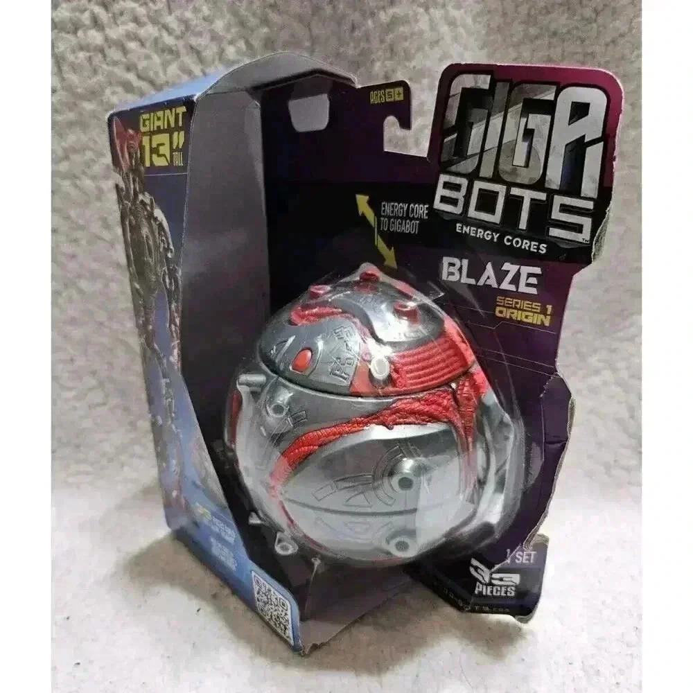 GIGABOTS Blaze Energy Core Series 1 Buildable Poseable Figure Set Ages 5+ - Picture 3 of 4
